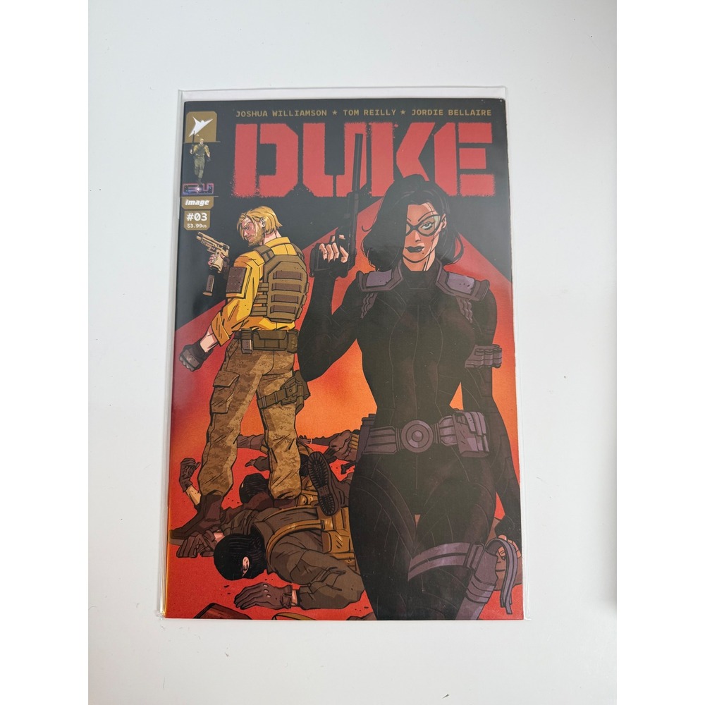 Duke #3 2024 Image Comics Energon Universe G.I. Joe Tom Reilly Cover Baroness